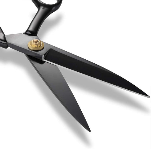 Left-Handed Dressmaking Scissors by Kalatic - Dressmaker fabric Shears Stainless Steel - Tailor's Scissors for Cutting Fabric, Leather KT-001-L-1...