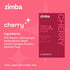 New Zimba Cherry Flavored Teeth Whitening Strips | Vegan, Enamel Safe Hydrogen Peroxide Teeth Whitener for Coffee, Wine, Tobacco, and Other Stains...