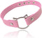 Leather Choker Necklace Collar Soft PU Cat Punk Adjustable Choker Necklace for Women, Pink...
