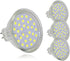 12V Low Voltage MR16 GU5.3 Led 4W Daylight White 6000k Bulb Equivalent to 20W 35W Halogen Spotlights for Outdoor Landscape Flood Track Lighting (4...