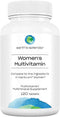 Earth's Splendor Women's Multivitamin, Overall Wellness Support, Multimineral Supplements, Helps Support Metabolism, Vitamin B12, Vitamin A, C, D,...