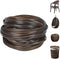 Wicker Repair Material? Flat Synthetic Rattan Weaving Material Plastic Rattan for Knit and Repair Chair Table,Storage Basket,Ect (Coffee Gradient ...