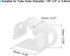 uxcell Plastic Tubing Clamps, 5pcs 1/8"-1/4" Tube OD Adjustable Tube Clamp Laboratory Pinch Valve Flow Control Hose Clamp...