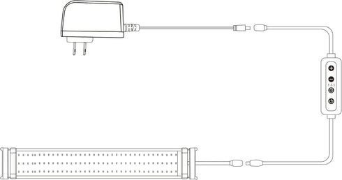 NICREW Aquarium Light Timer&Dimmer, Easy to Program Single Channel Fish Tank Light Controller...