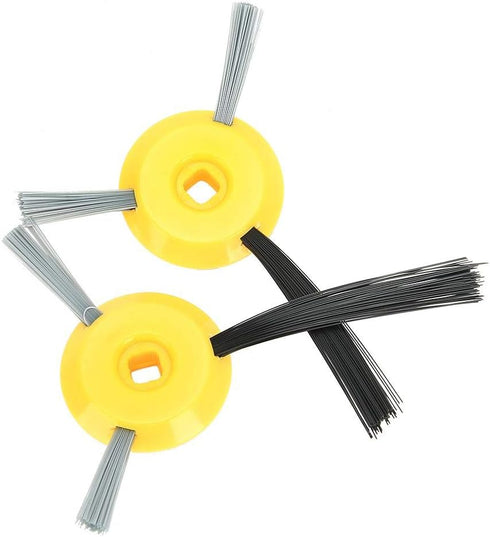 Zerodis Vacuum Cleaner Side Brush, 4pcs Sweeping Side Brush Fit for Shark Rv750 Rv700 Sweeping Robot Spiral Wool to Small Corners...