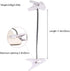 KnowU Gooseneck Bed Phone Holder Mount Flexible Long Arm Clip Clamp for Desk, Nail Practice Hands Bendy Lazy Bracket Bedside Stand CL04......