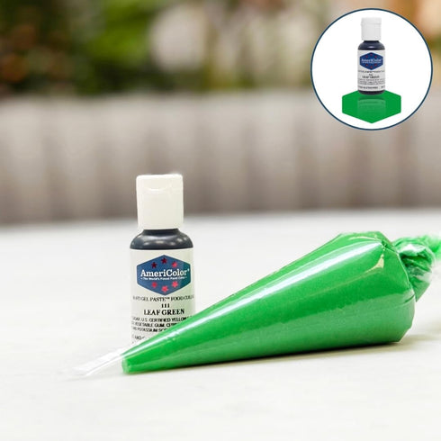 AmeriColor, Leaf Green, 75 Ounce Bottle, Soft Gel Paste Food Color...