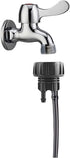 1/4 Inch Drip Irrigation Tubing to 3/4 Inch Garden Faucet Adapter 4PCS Water Drip Hose Adapter Connectors and Fittings with Washers...