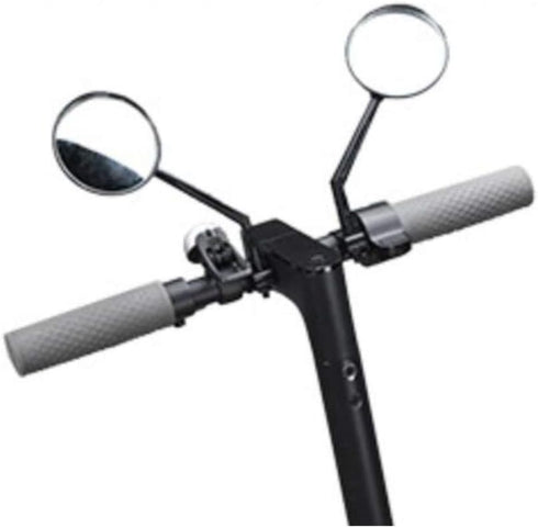 Yungeln Rearview Mirror Scooter Adjustable Rear View Glass Bicycle Mirror Reflector Compatible for Xiaomi 1S M365 Pro Scooter...