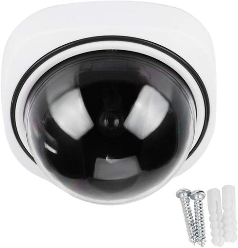 Dioche Dome Security Camera, Indoor Outdoor Dummy Surveillance Camera Wireless Home Security Dome Simulated Camera Video Wide Application...