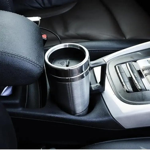 Car Electric Kettle, Travel Kettle, Car Water Heater,350Ml 150ML Stainless Steel Car Electric Kettle Coffee Tea Thermos Water Heating Cup 12V...