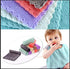 Kyapoo Baby Washcloths 12 Pack 12x12 Inches Microfiber Coral Fleece Extra Absorbent and Soft for Newborns, Infants and Toddlers...