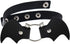 COLORFUL BLING Punk Demon Wings Black Leather Choker Necklace Gothic Pu Leather Cute Cat Head Ring Choker Rock Collar for Women...