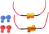 SOCAL-LED LIGHTING 2pcs LED Load Resistors 10 ohm LED Bulbs Turn Signal Error/Blinker/Hyper Flashing (25W)...