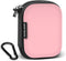 Earbud Case Holder, RISETECH Hard EVA Earphone Travel Case Headphone Small Zipper Pouch Compatible with Flash Drive, SD Cards, USB Charger Cable, ...