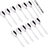 Stainless Steel Spice Box Spoons Set of 12 (Silver)...