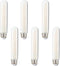 E26 3W Tubular LED Light Bulb T30 Long Tube Bulb T185 Vintage Edison Bulb 25W Equivalent Dimmable LED Filament Light for Rustic Pendant Industrial...