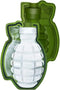 Grenade Ice Cube Mold Large 3D Chocolate Cake Mold Silicone Ice Maker for Whiskey Cocktail, Ideal for Baking...