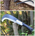 Brush Clearing Sickle,Japanese Weeding Sickle with 7.08-Inch Carbon Steel Blade - Gardening/Farming/Landscaping Hand Sickle with Grip, BLACK, 3441...