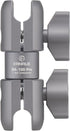FANAUE Composite Double Socket Swivel Arm,DA-100PRO 3.7" Length, Aluminum Construction, Compatible with RAM Mounts B Size 1" Ball Components...
