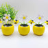 Sunflower Honey Bee Solar Dancing Flower Sunflower Toys, Solar Dancing Figurines Ornament, Dancing Flower, Car Swinging Dancing Toy Car Windowsill...