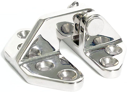 Ship RV accessories Yacht hardware Marine Hatch Hinge Heavy Duty Long Reach 316 Marine Grade Stainless Steel Hinge with Removable Pin 2.75" x 2.6"...