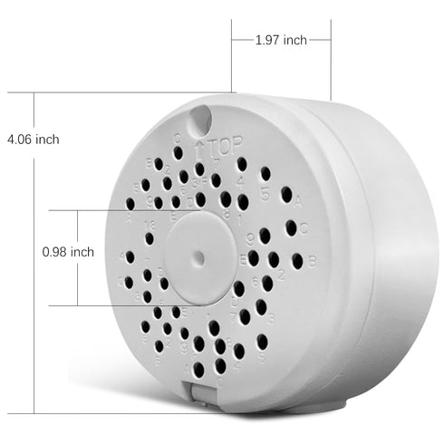 (ABS New) Security Camera Junction Box,Security Camera Bracket Outdoor,Plastic Waterproof Security Camera Mount Hide Cable Junction Box for Arlo S...