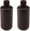 Othmro 2Pcs 33.8oz Plastic Containers Lab Chemical Reagent Bottles, 1000ml Small Mouth Liquid Solid Storage Bottles Round Sample Storage Container...