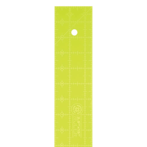 Acrylic Quilting Ruler, 2.5'' x 15'' | Long Ruler for Sewing, Measuring and Cutting Quilt Fabric | Straight Edge Tool for Layer Cakes, Charm Pack ...