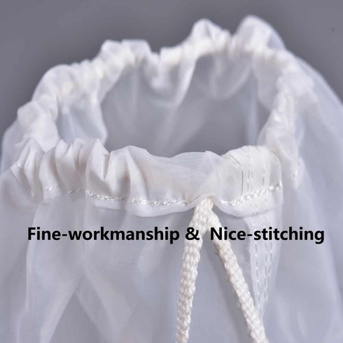 12"x18" Nylon Mesh Strainer Bags for Almond Nut Milk, Greek Yogurt, Home Beer Wine Brewing 180 Micron...