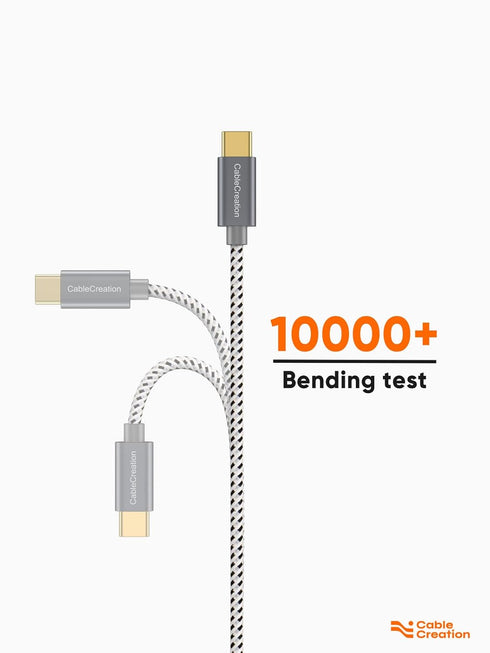 CableCreation USB C Cable 10FT USB A to USB C Cable Braided USB to C Cable Fast Charging Cable 3A 480Mbps Data Compatible with MacBook Air Chromeb...