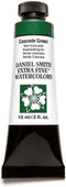 DANIEL SMITH 284600142 Extra Fine Watercolor 15ml Paint Tube, Cascade Green, 0.5 Fl Oz (Pack of 1)...