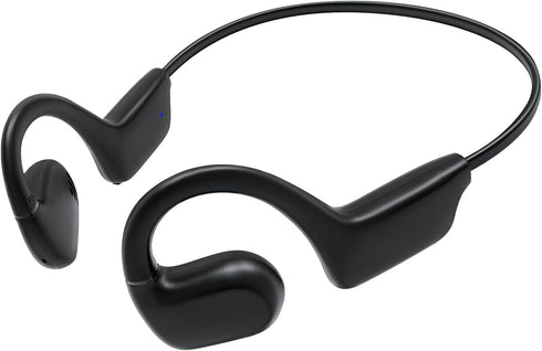 Open Ear Headphones, 16.2mm Dynamic Speaker Air Conduction Wireless Headphones Bluetooth 5.3 Wireless Earbuds with Premium Sound, Sweat Resistant ...