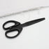 NatSumeBaics 6" Small Scissors All Purpose Cute Black Office Paper Scissors Craft Student Scissor Professional Shears for school and home (6" Scis...