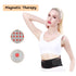 Heating Lower Back Brace Back Support Belt for Pain Relief Heated Back Brace Magnetic Therapy Waist Belt Wrap Adjustable Heating Lumbar Support Be...
