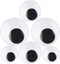 DIYASY 3inch 4inch 5 Inch 6 Pcs Large Googly Wiggle Eyes with Self Adhesive for Crafts Making....