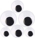 DIYASY 3inch 4inch 5 Inch 6 Pcs Large Googly Wiggle Eyes with Self Adhesive for Crafts Making....
