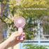 Mini Portable Fan,Rechargeable Travel Fan,3 Speed Small Handheld Fan,Personal Battery Operated Fan with USB C for bedroom,office,Girl,Lady...
