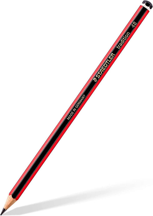 Staedtler Tradition Pencils, School, Drawing, Sketching - 4B - Pack of 6...