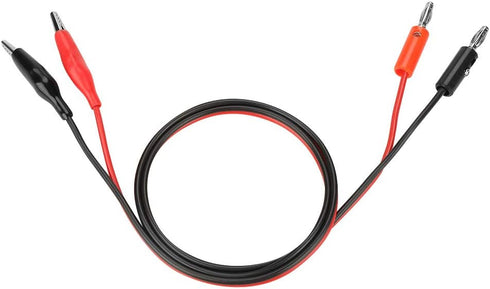 ASHATA Banana Plug to Clip Test, Output Cable Line Banana Plug Clip Wire 30V 5A for Adjustable DC Regulated Power Supply...