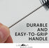 8 Inch Nylon Tube Brush Set, 12 Piece Variety Pack | for Cleaning Hard-to-Reach Spaces...