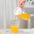 Glass Water Pitcher Lids Food Grade Plastic Anti-Dust Splash Resistant Stoppers Covers for Water Jug Glass Bistro Pitcher 2 pieces(White)...