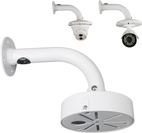 Security Camera Mount Bracket, Dome Camera Mount Universal Camera Wall Mounting Bracket/IP Camera for CCTV Security Camera, L Type...