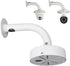 Security Camera Mount Bracket, Dome Camera Mount Universal Camera Wall Mounting Bracket/IP Camera for CCTV Security Camera, L Type...