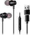 USB Earbuds with USB-A to C Adapter, USB-C + USB-A Earbuds Headphones Compatible with Samsung Smartphones, Laptop PC, Mac, Advanced DAC Sound Card...