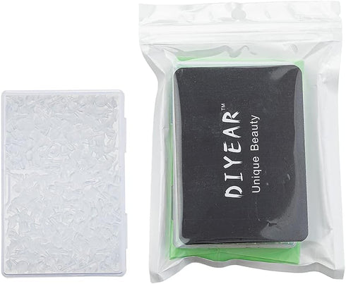 Clear Silicone Earring Backs - 150 Pcs / 75 Pairs Hypoallergenic Secure Push-Back Earring Stoppers for Stud Earrings, 10x6mm Full-Cover Studs Dust...