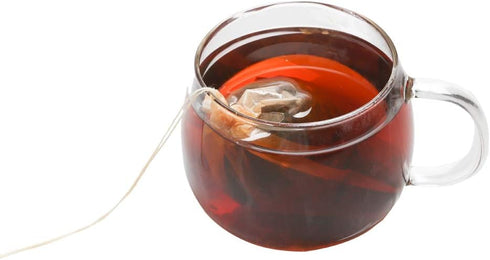 Tea Filter bags, safe and natural material, disposable tea infuser, empty tea bag with drawstring for loose leaf tea, set of 200?3.15 x 3.94 inch ...