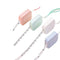 4 Pack Soft Measure, 4 Colors, 60 in / 1.5 m, Push Button, Retractable Soft Tape for Sewing and Cloth Ruler...