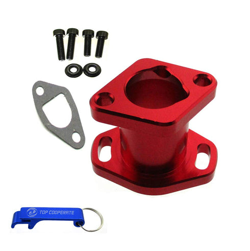 TC-Motor Red Racing Performance Intake Pipe Inlet Manifold Gasket Screw for Predator 212cc for Honda GX200 for 6.5HP Chinese OHV Engines for Chine...