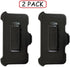 2 Pack Holster Belt Clip Replacement Compatible with OtterBox Defender Series Case for Apple iPhone XR (6.1") ONLY (Belt Clip Only, Not Including ...